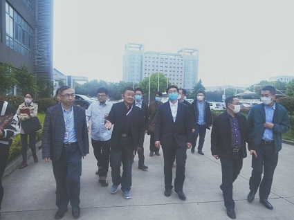“新基建”，雨花臺(tái)區(qū)政府及東南大學(xué)領(lǐng)導(dǎo)專家來(lái)泰通科技調(diào)研